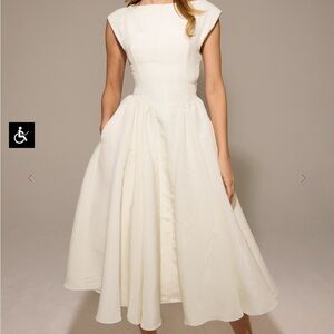 Elegant Cream Dress House of CB